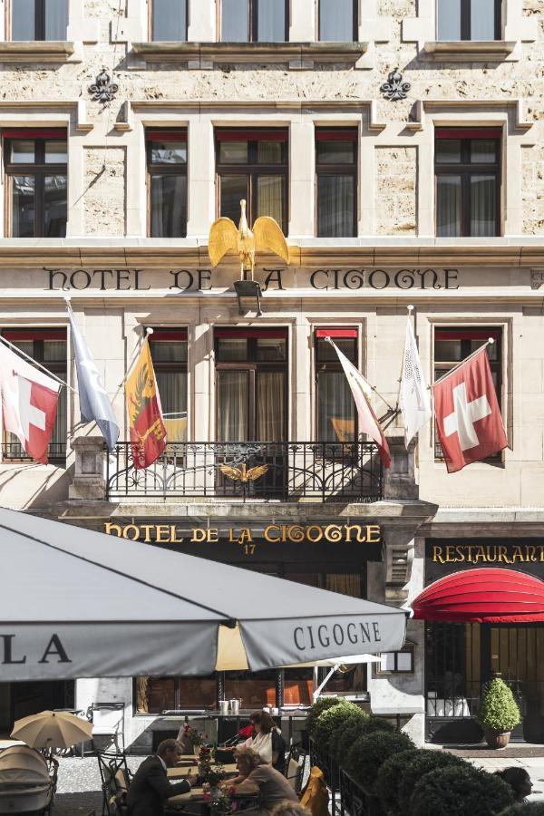 Hotel De La Cigogne Geneva Bagian luar foto Hôtel de la Cigogne
